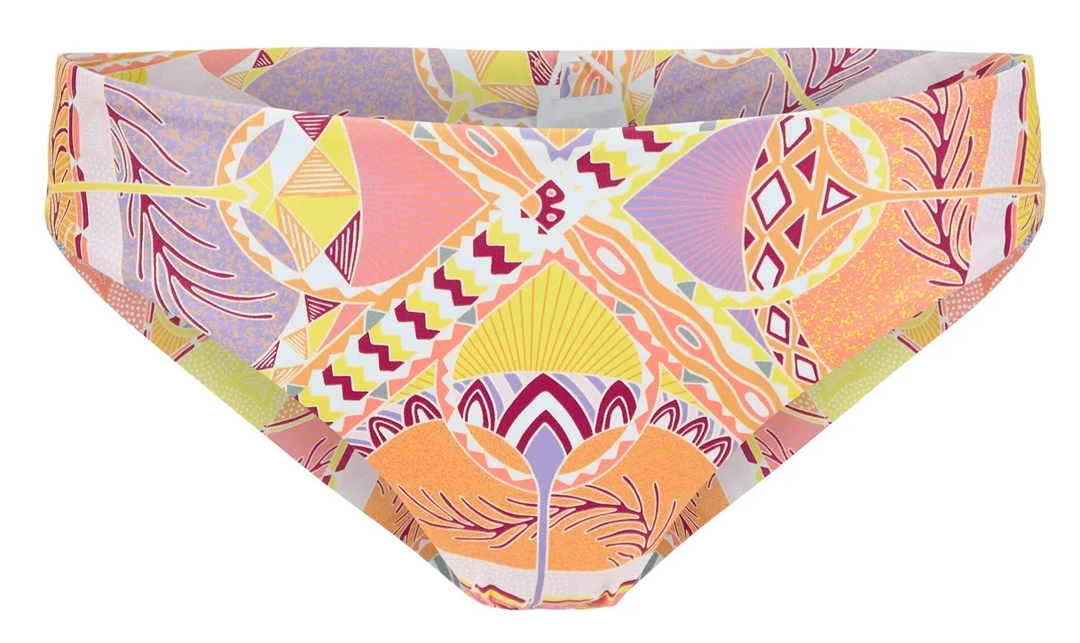 Bas de Bikini O'Neill Women Maoi Yellow Scarf Print