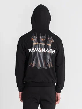 Black Anger Hoodie Jacket