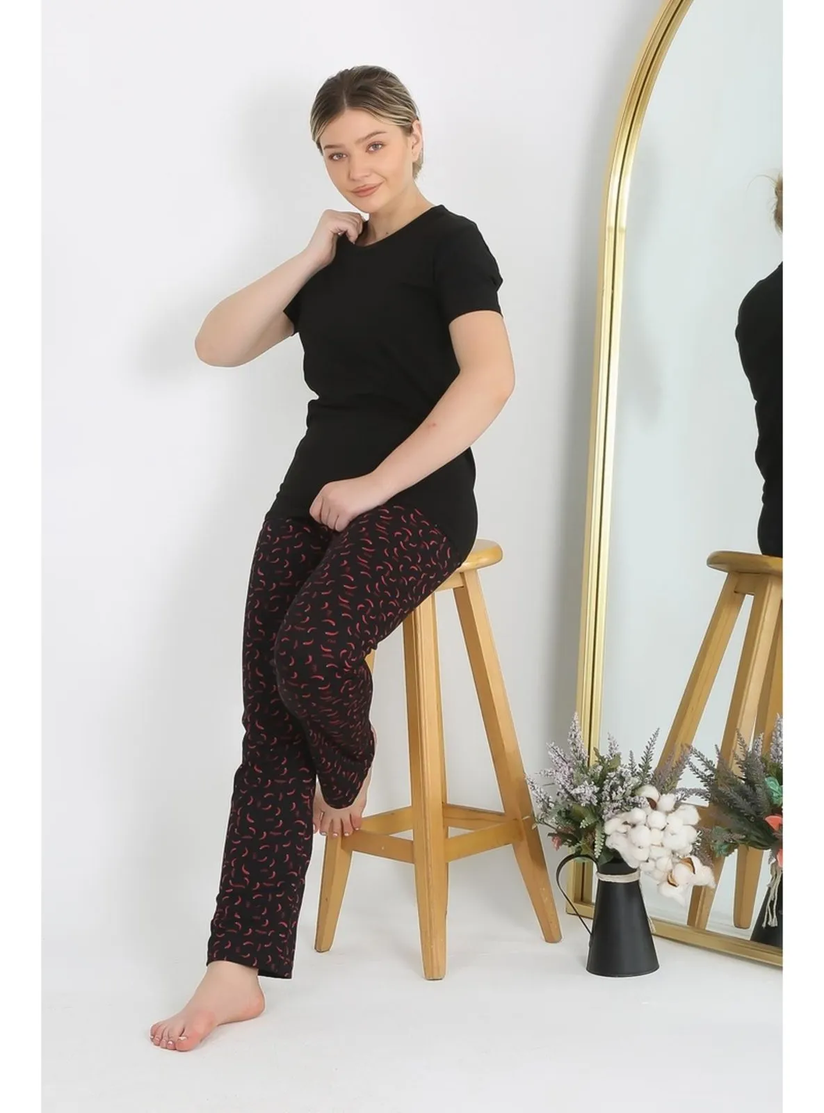 Black - Pyjama Set