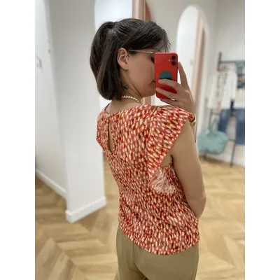 Blouse Craft - Orange - LOLA ESPELETA
