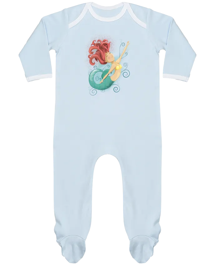 Body Pyjama Bébé Sirène par GraphiCK-Kids