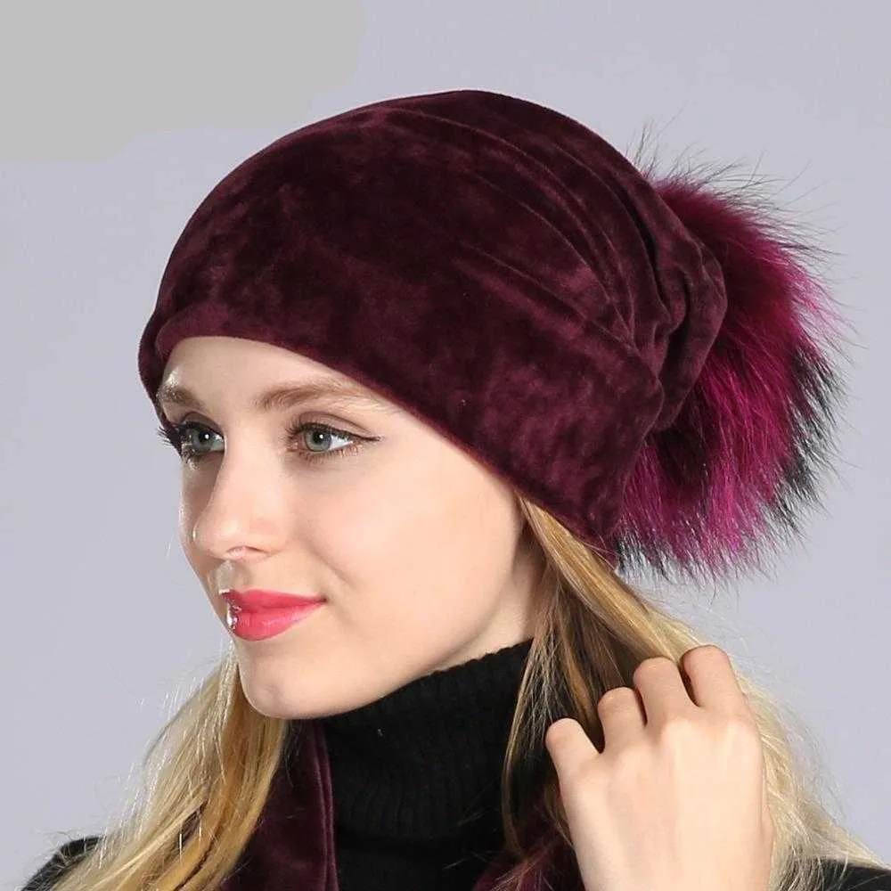 Bonnet en velours