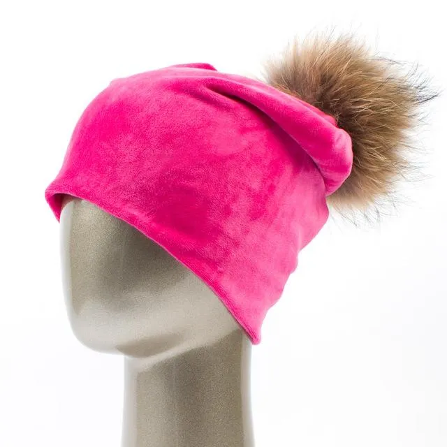 Bonnet en velours