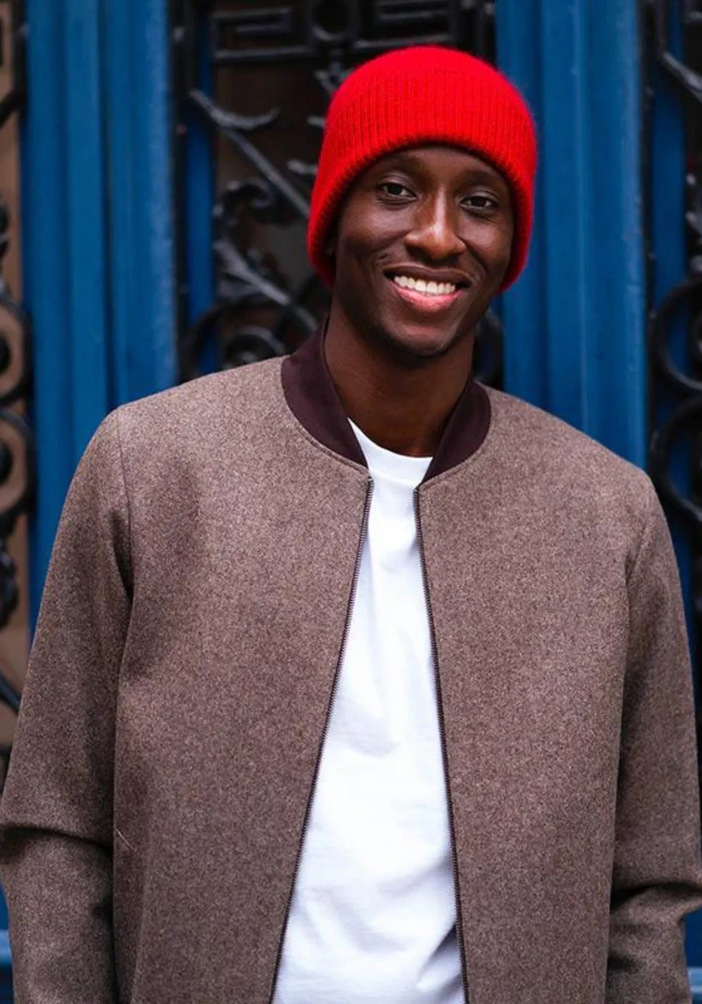 Bonnet pour homme Ari rouge