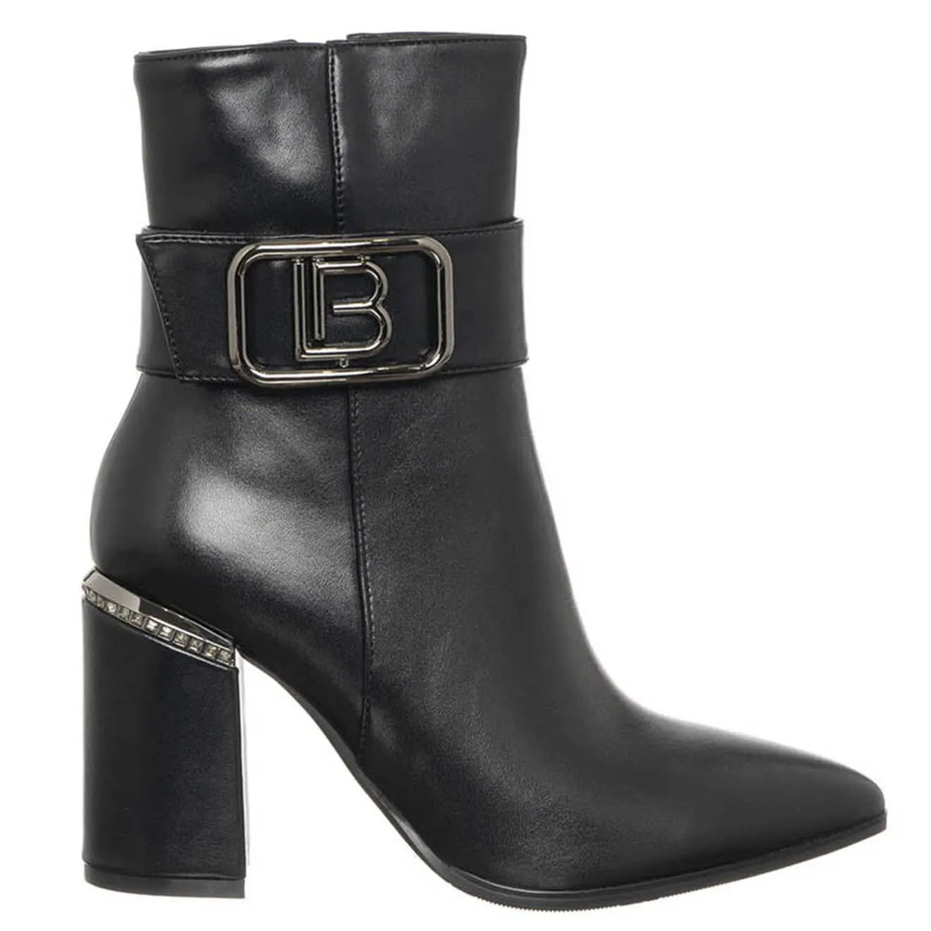Bottines California noires - Talon 9 cm
