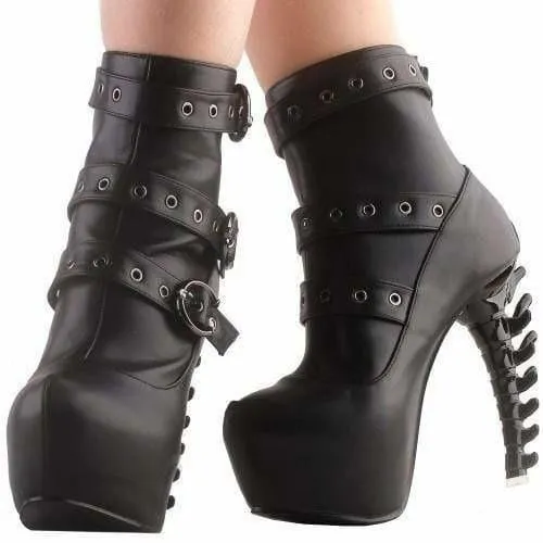 Bottines Tête de mort