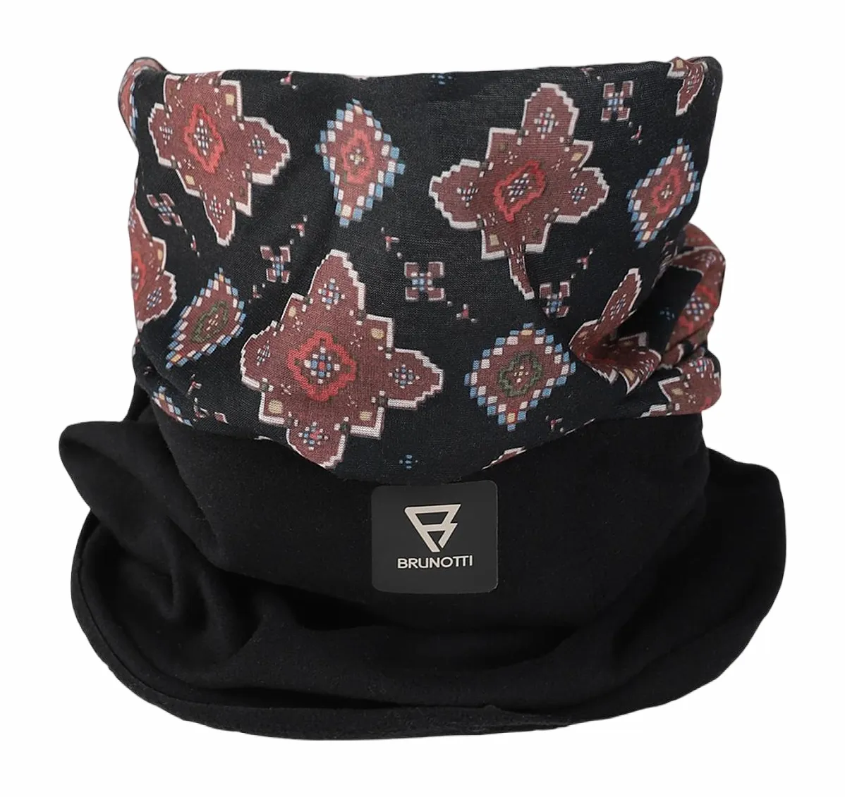 Cache Cou Brunotti Unisexe Twostroke Uni Scarf Black