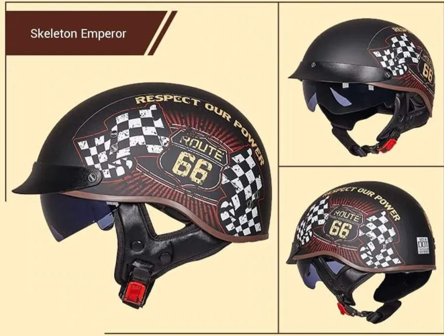 Casque Biker Route 66