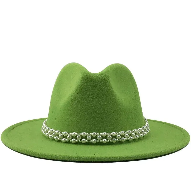 Chapeau Fedora Classique en Feutre
