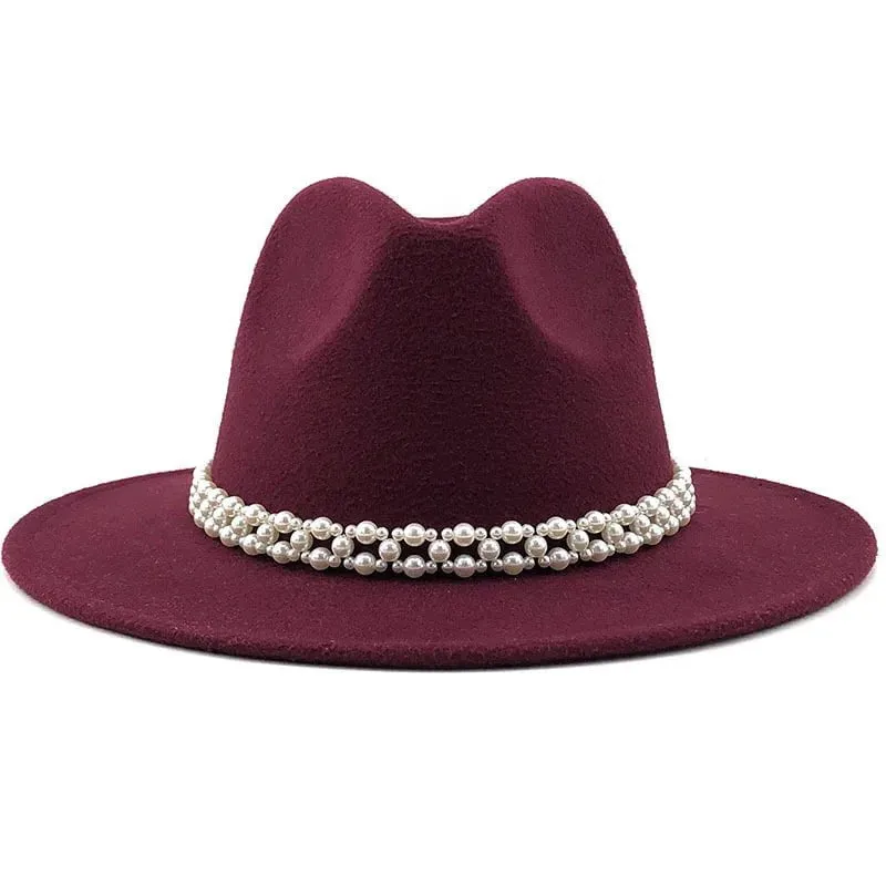 Chapeau Fedora Classique en Feutre