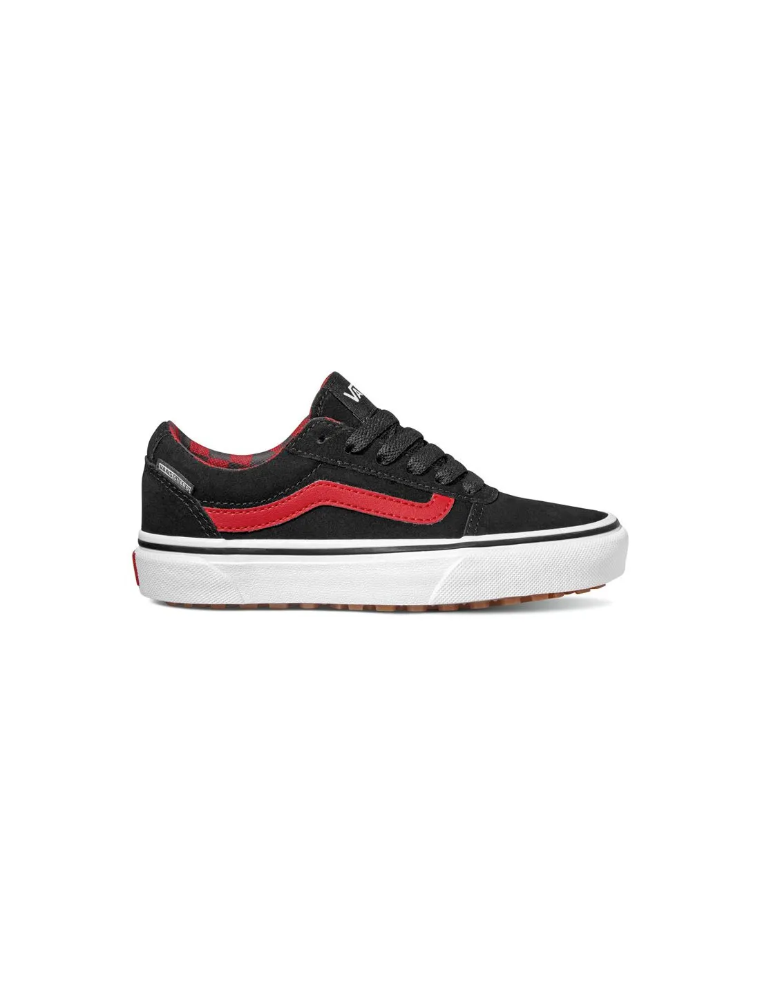 Chaussures Vans Ward VansGuard YT Suede Black Red