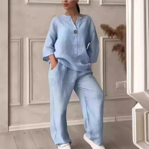 Clarissea | Ensemble Doux Et Pantalon Décontracté Pour Femme