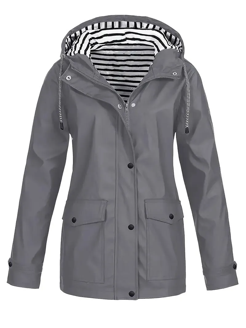 Céline | Imperméable à Capuche légant
