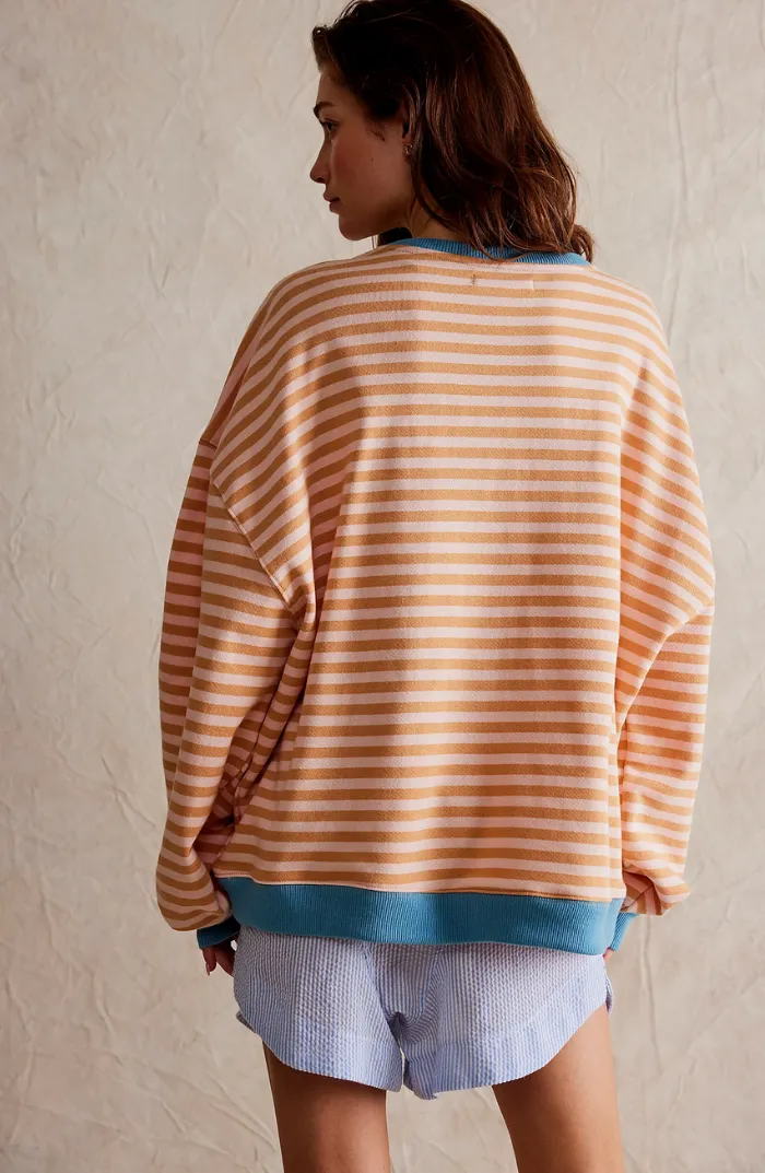 Dariela | Pull rayé surdimensionné