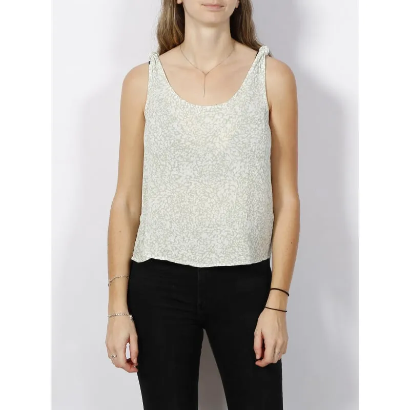 Débardeur slim côtelé blanc femme - Tommy Hilfiger | wimod