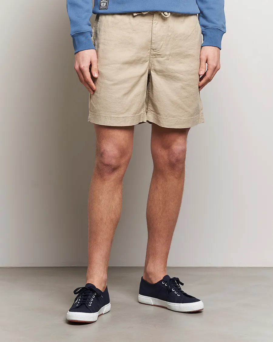 Fenix Linen Shorts Khaki