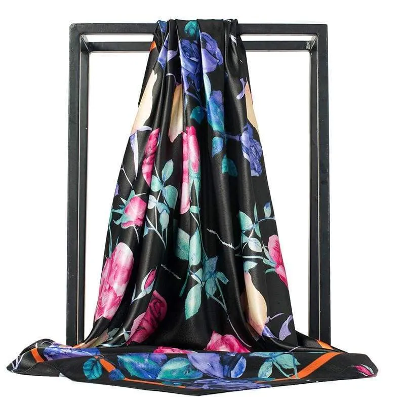 Foulard Broderie Vintage