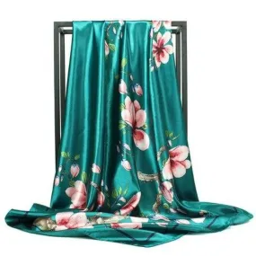 Foulard Vert Vintage
