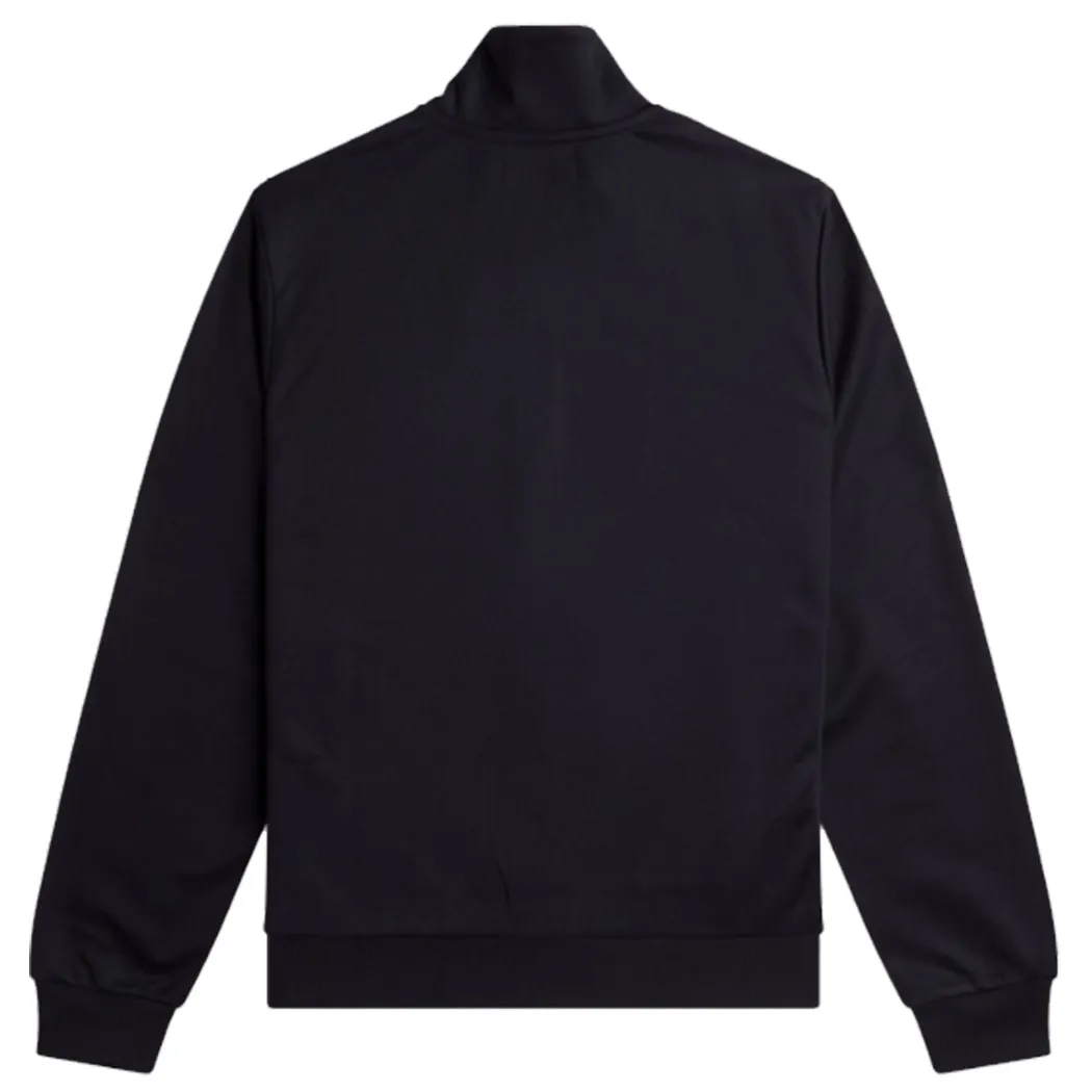 Fred Perry - TRACK JACKET - Navy/Dark Caramel