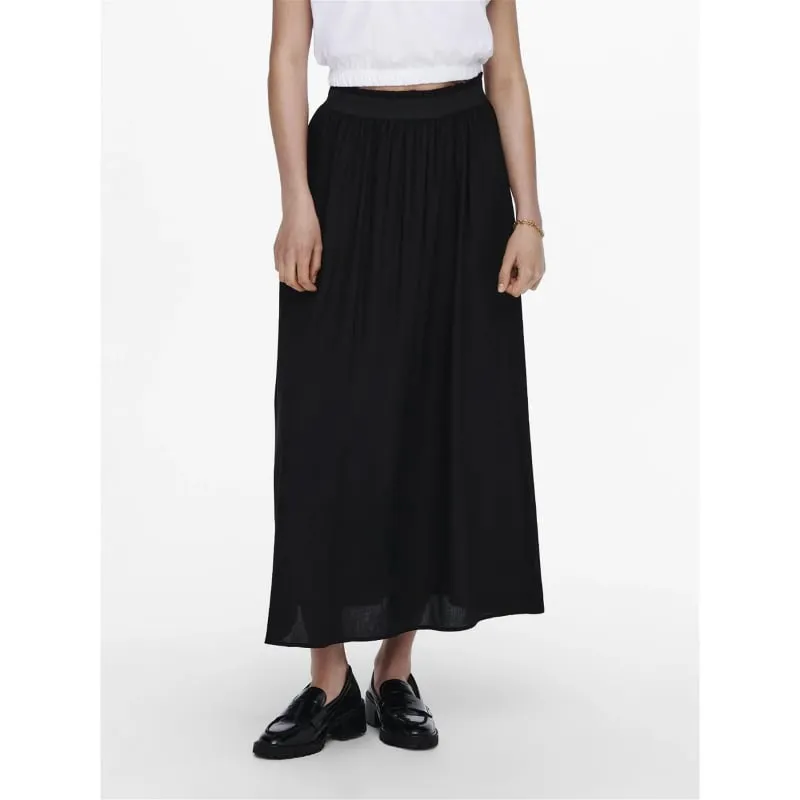Jupe plissé imprimés reguna violet noir femme - Hugo | wimod