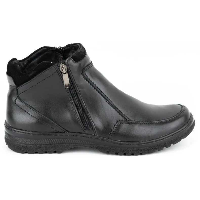 KOMODO Bottines Jodhpur Homme 816 Noir le noir