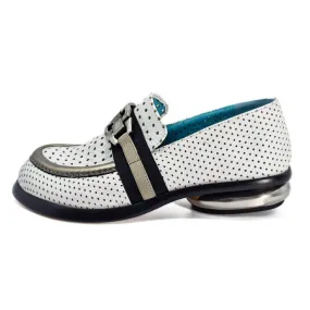 Le mocassin confortable en cuir blanc - Thierry Rabotin - Scarpe