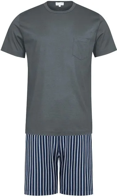 Mey Pyjama Portimo Short Gris 33018 commander en ligne | 