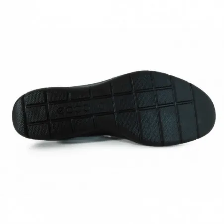 mocassin en cuir noir vernis confort Ecco l Igert