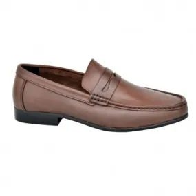Mocassin Marron Homme - Élégance Confortable - MOC543