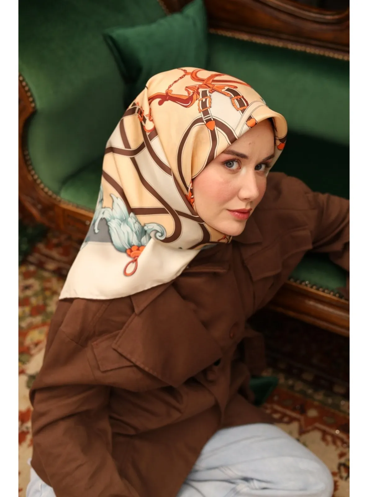 Multi Color - 50ml - 100% Silk Scarf