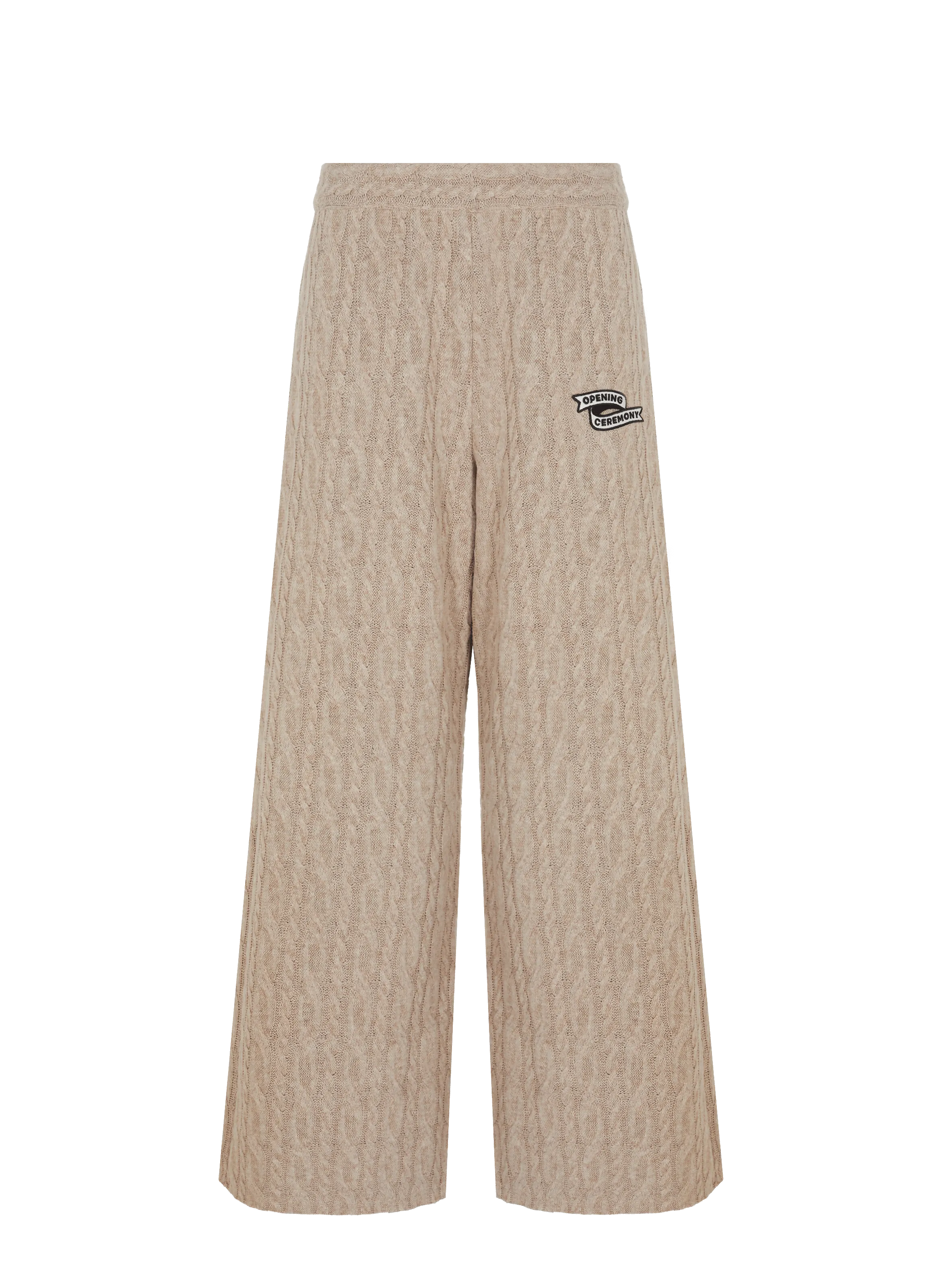 PANTALON EN COTON MéLANGé - OPENING CEREMONY pour FEMME | Printemps