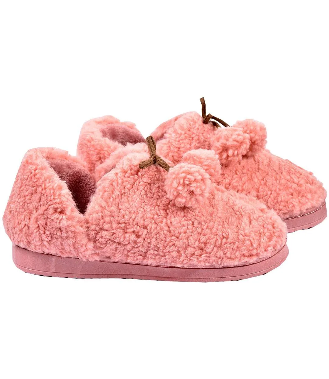 PANTOUFLE Femme Chausson COCOONING PD7195 MAUVE