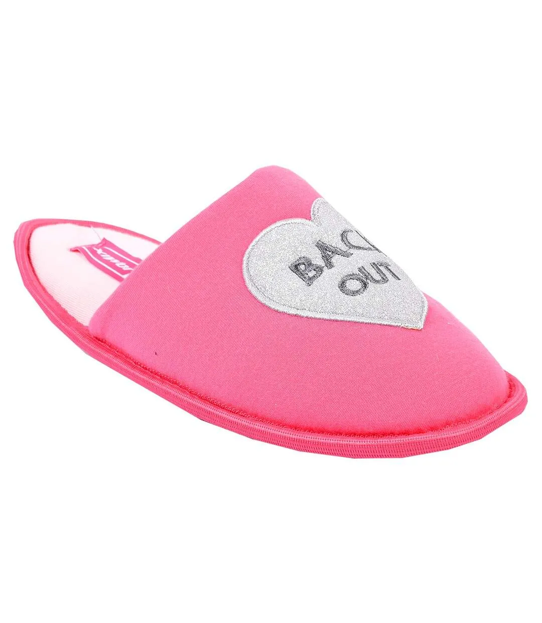 PANTOUFLE Femme Chausson Fantaisie MD6049 FUSCHIA