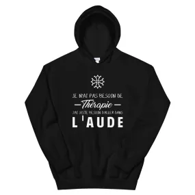 Pas besoin de Thérapie Aude - Sweatshirt à capuche
