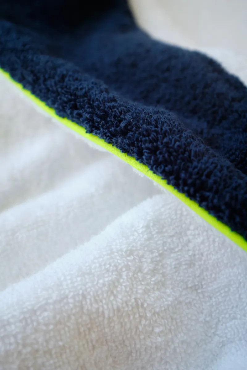 Peignoir Navy et Blanc pour Adulte | GILI'S