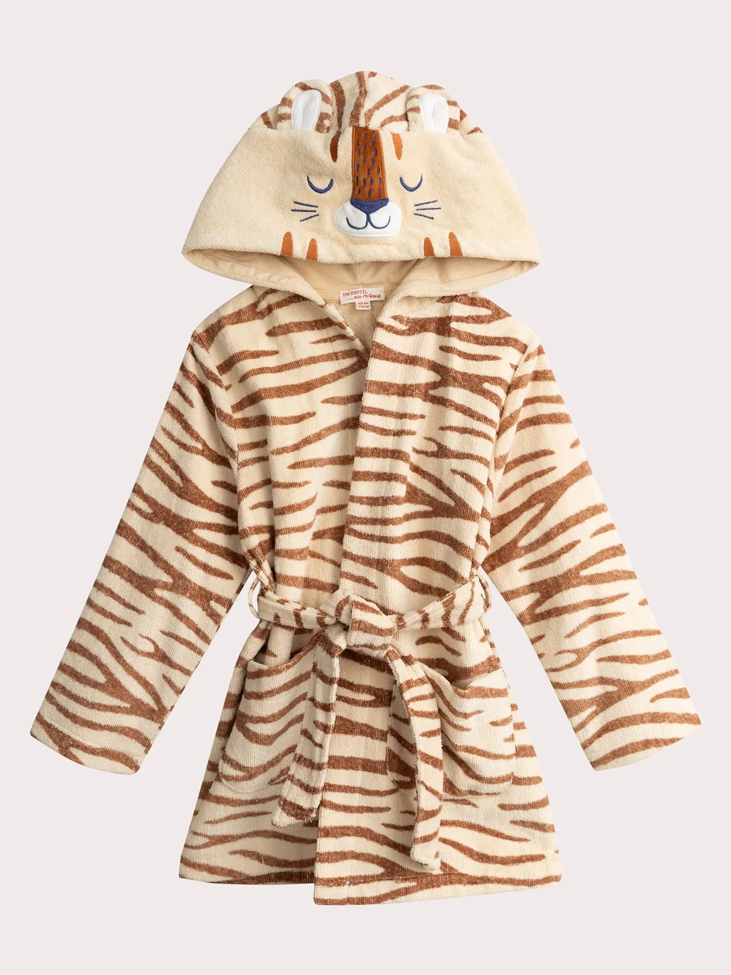 Peignoir tigre pour fille