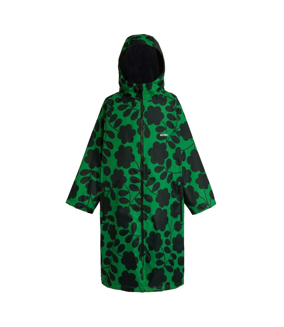 Peignoir à langer imperméable orla kiely femme vert Regatta