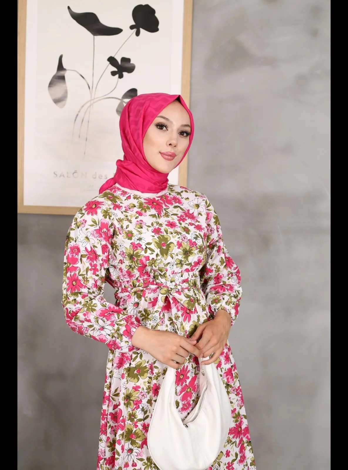 Pink - Modest Dress