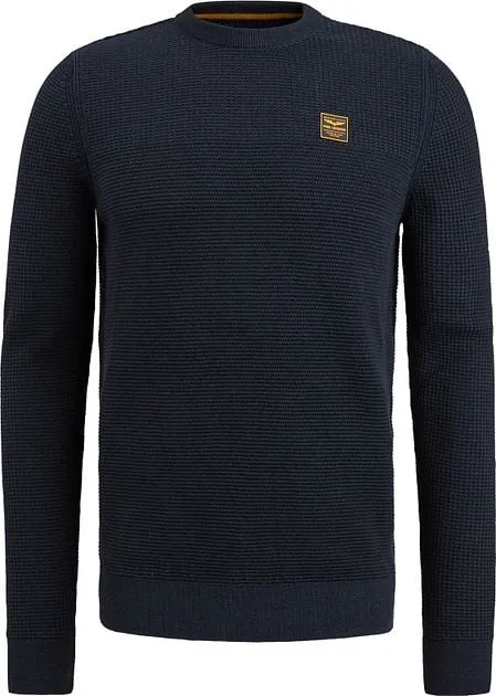 PME Legend Pull Crewneck Marine PKW2310300-5281 commander en