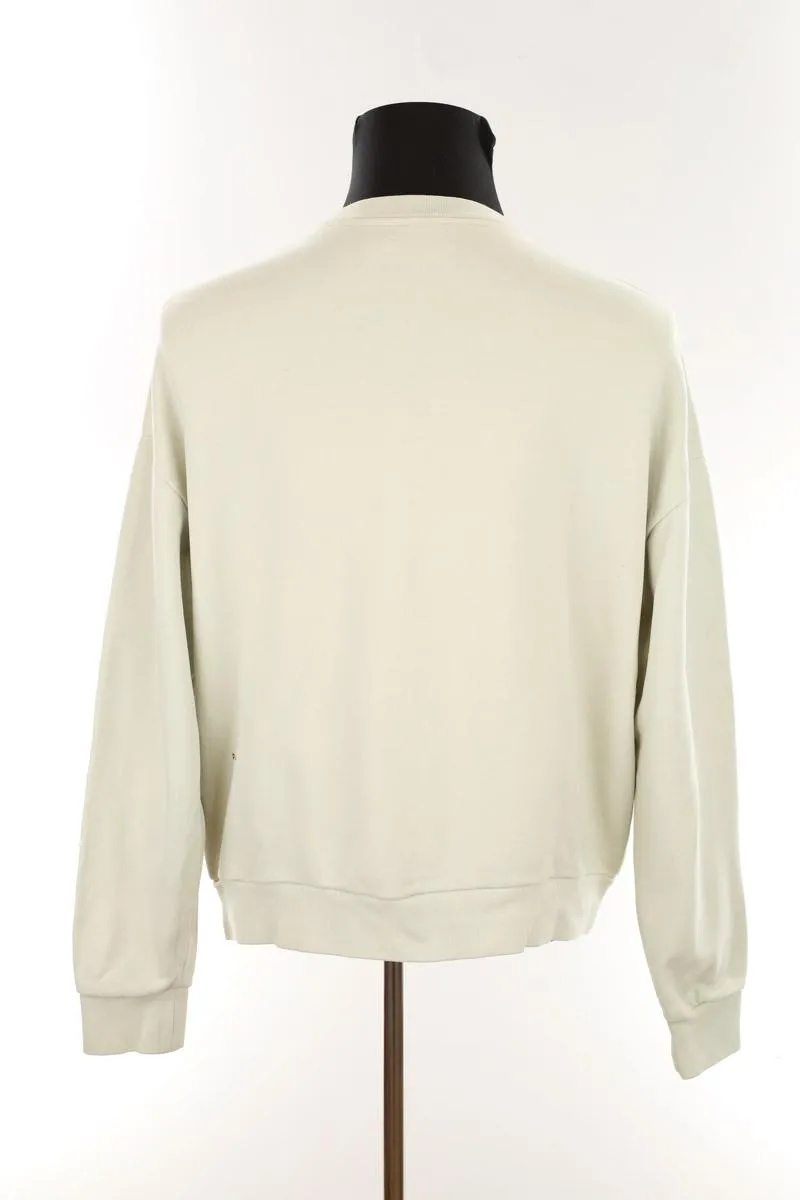 Pull de seconde main PANGAIA vert en coton, taille M, pour homme, en bon état.