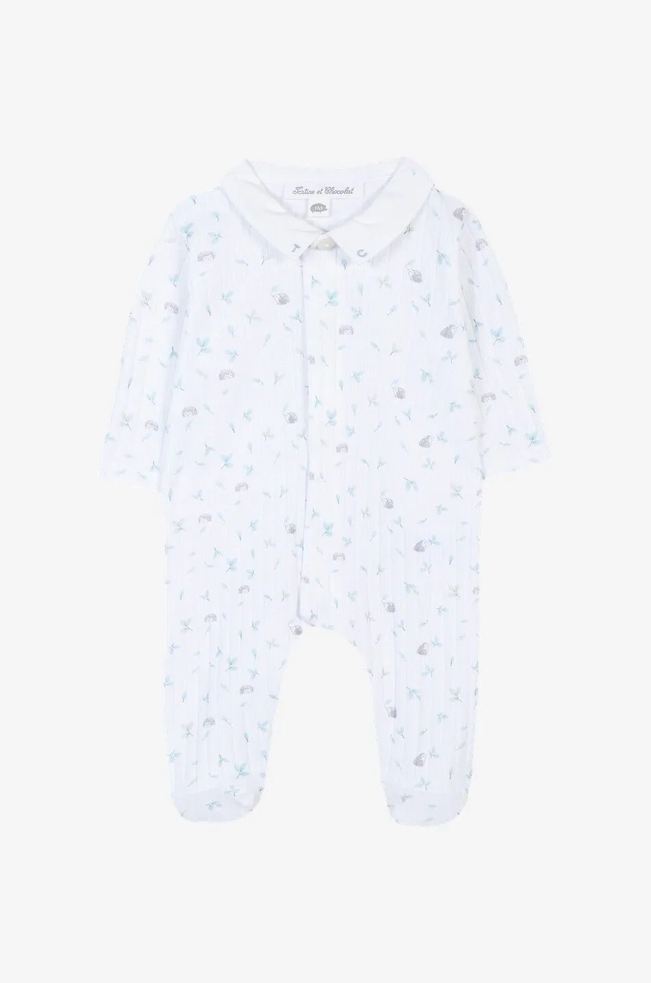 Pyjama en coton bébé imprimé hérissons