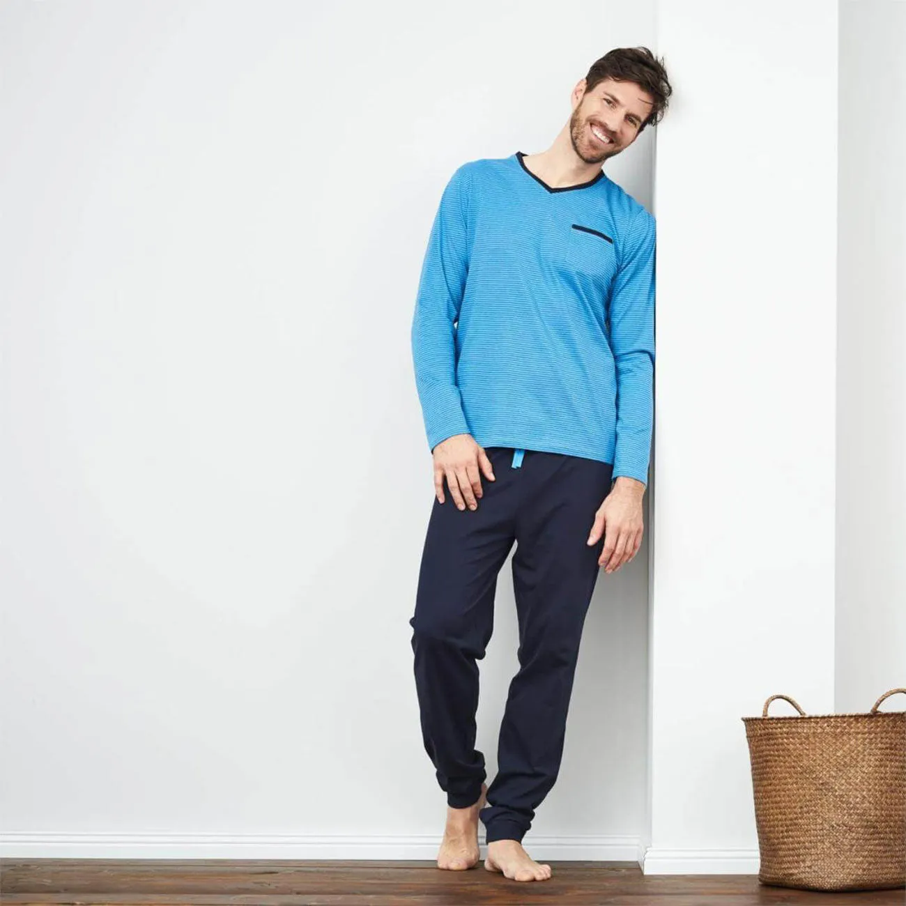 Pyjama Homme COLIN en coton bio - LIVING CRAFTS