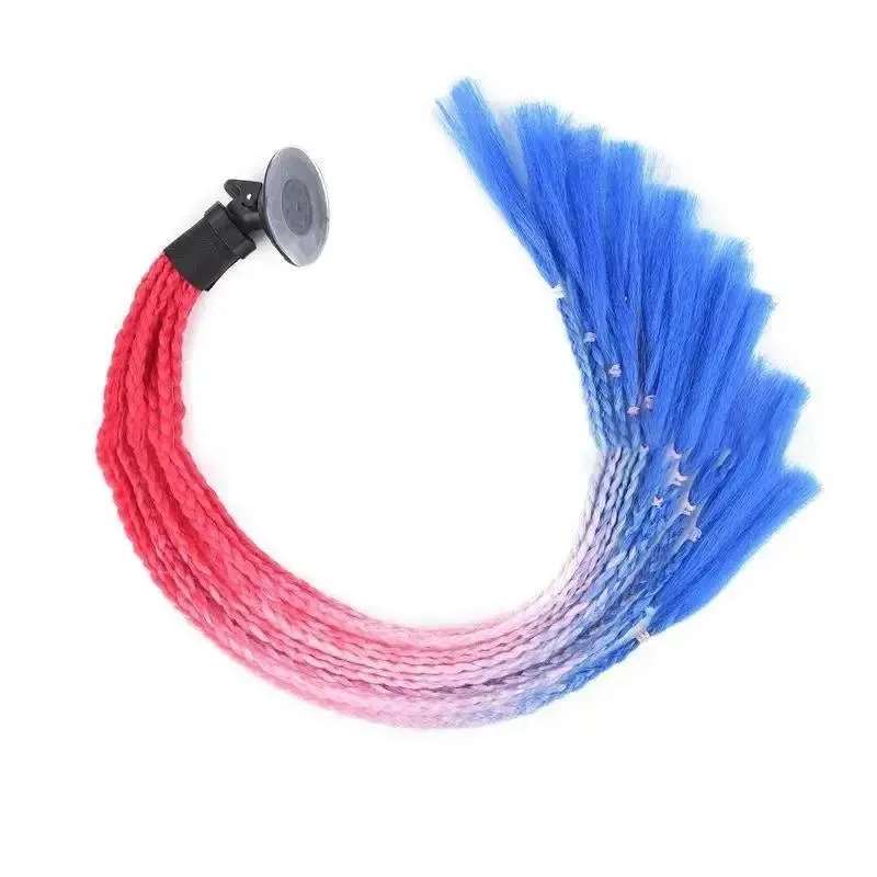 Queue de cheval de casque Tricolore