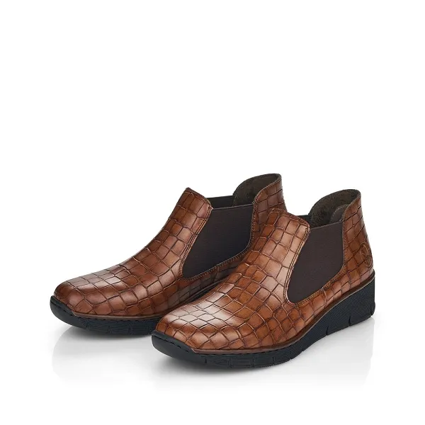Rieker bottines et boots 53790 24 marron