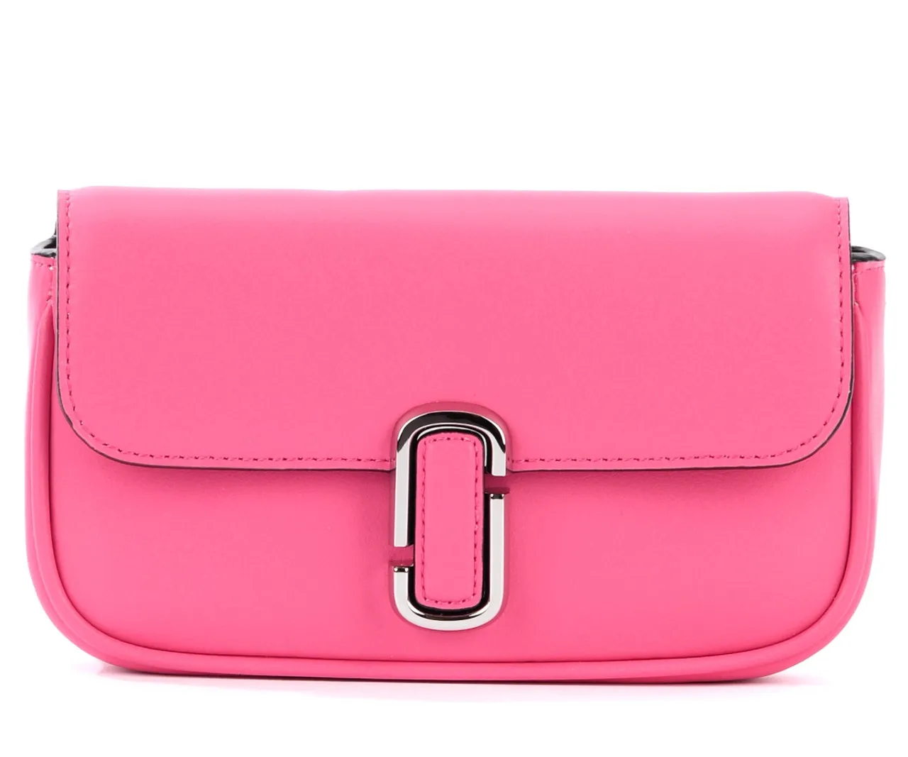 Sac porté épaule Marc Jacobs Le J Marc mini fuchsia