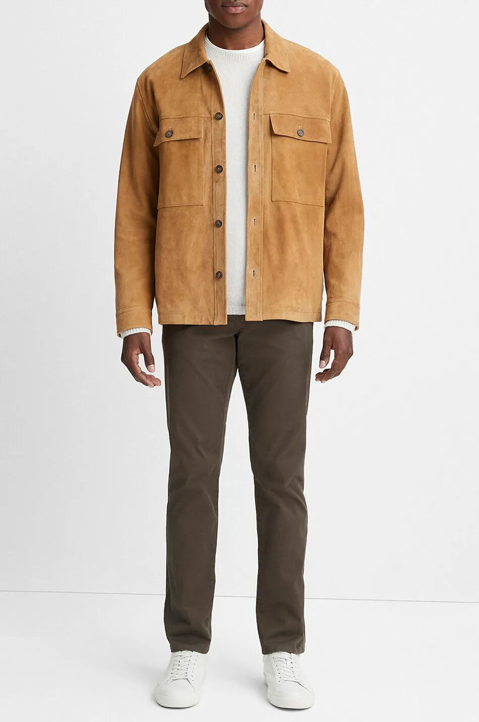 Surchemise en cuir de chèvre
