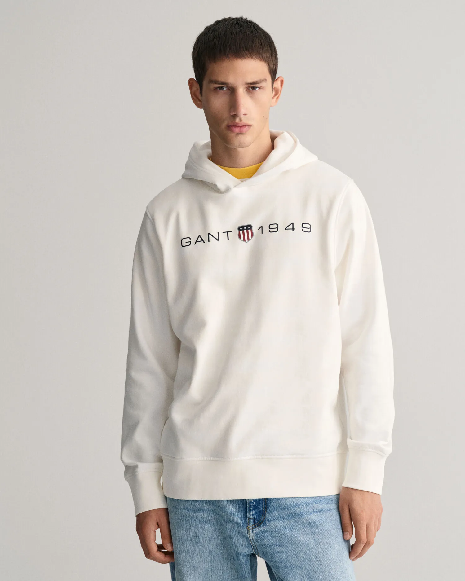 Sweat à capuche à logo imprimé