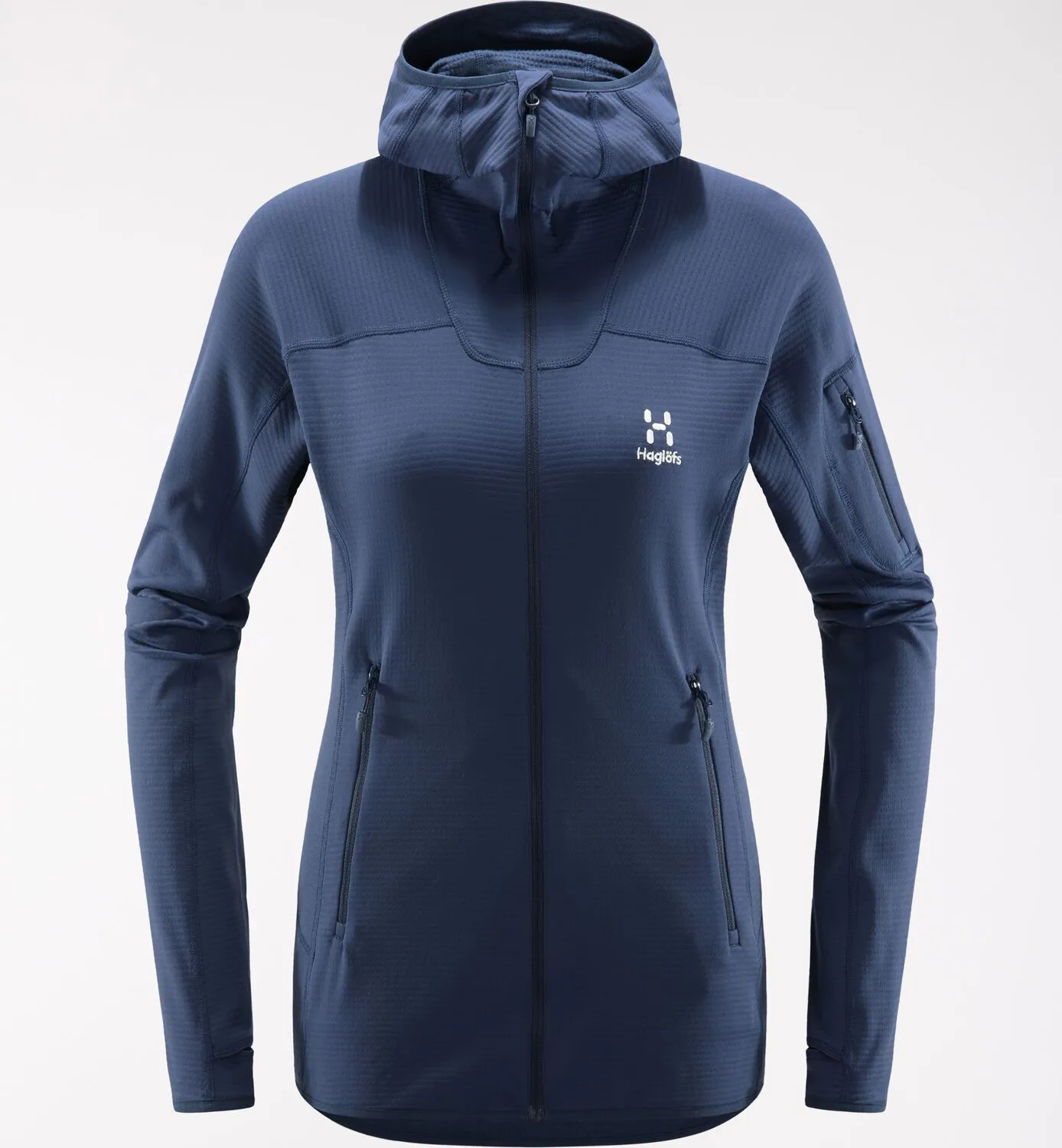 Sweat Wool Blend Hood - Tarn Blue