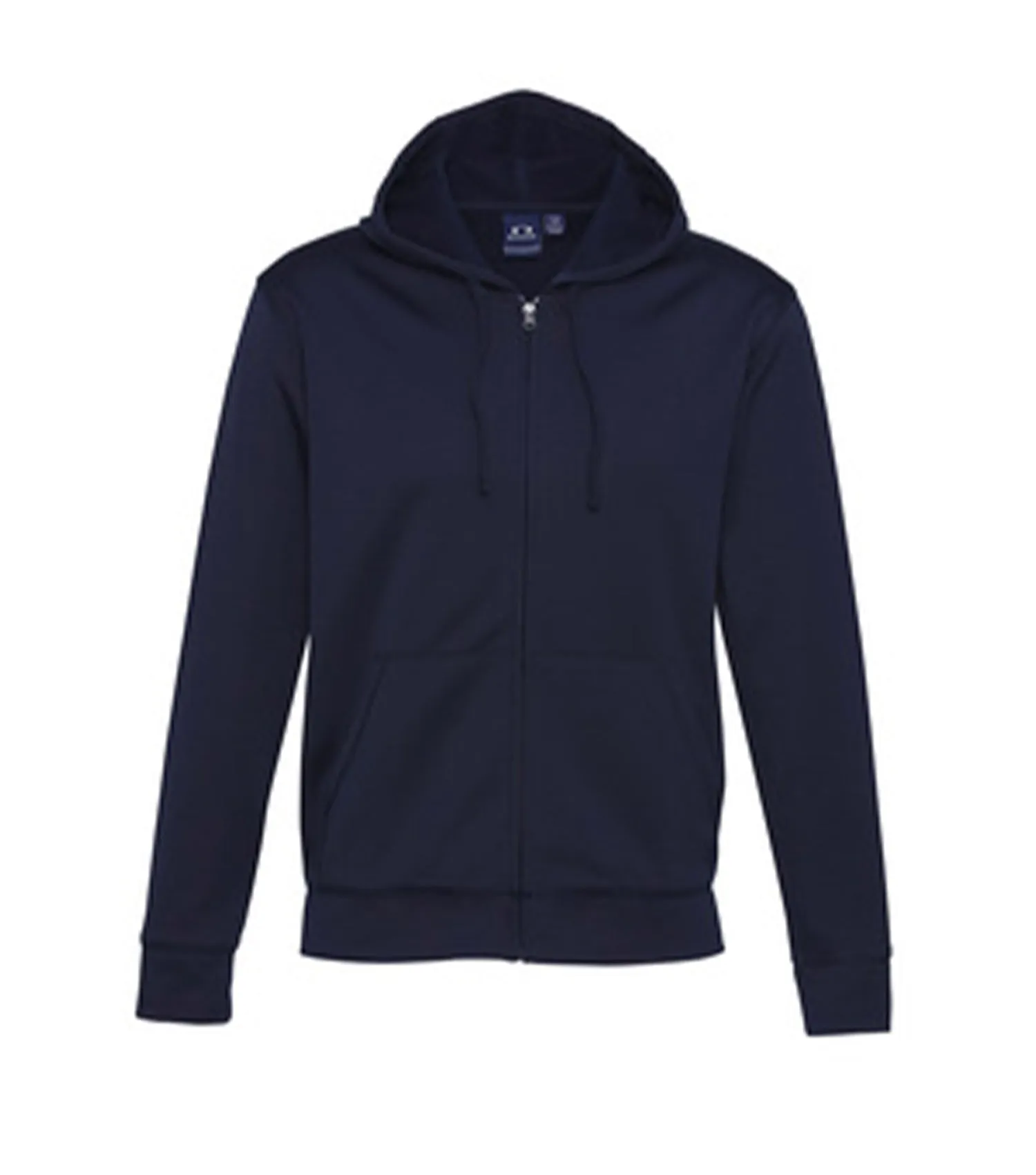 Sweat à capuche entièrement zippé Hype SW308M Marine - Biz Collection