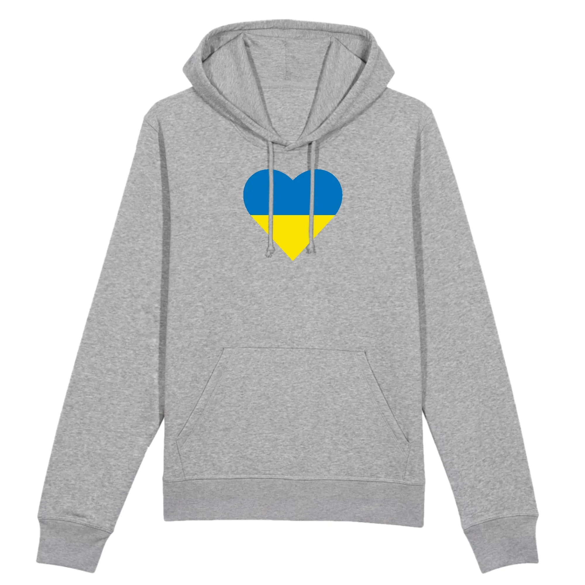 Sweat à capuche Ukraine Coeur